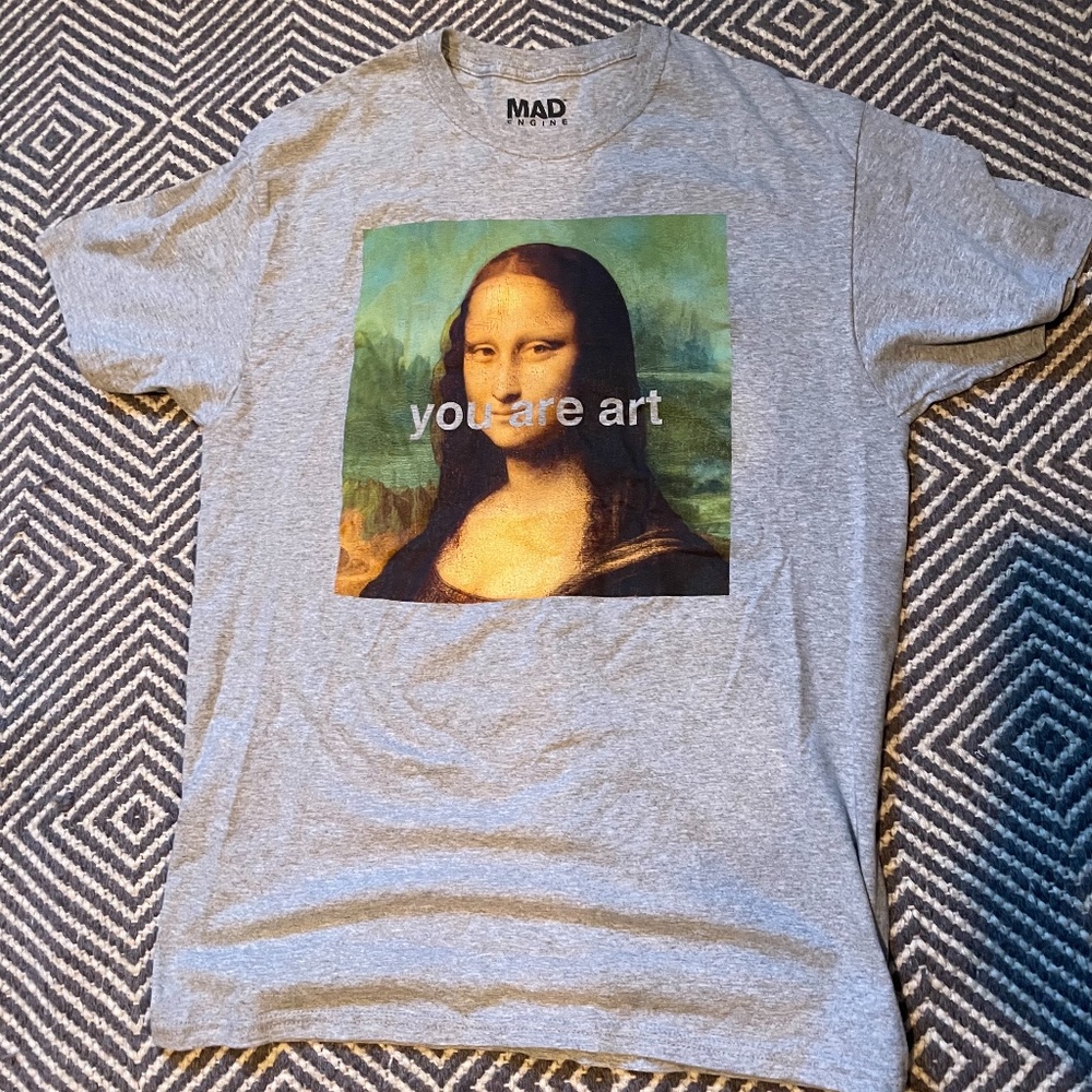 Mad Engine Mona Lisa t shirt
